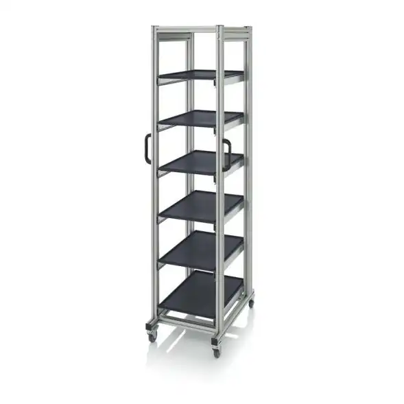 Тележка с ESD-защитой для евроконтейнеров 60 x 40 ESD SE 200 64 U, 59 x 76 x 200 см в Комсомольске-на-Амуре