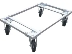 Тележка для ящиков металлическая 600х400 мм