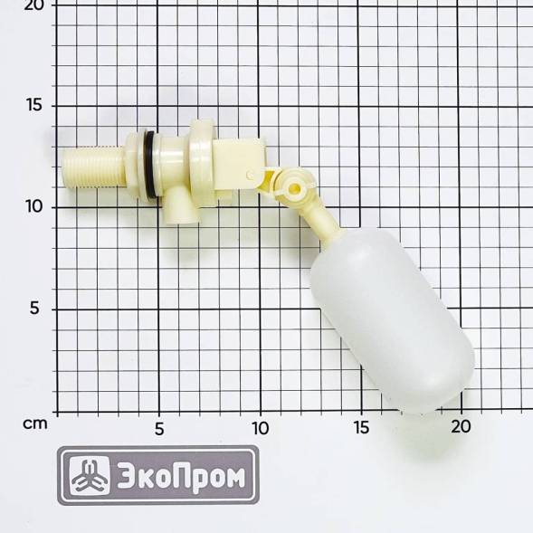 Поплавковый клапан G1/2 пластик овал, L=195 мм