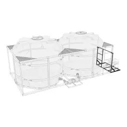 Рама съемная универсальная для мотопомпы