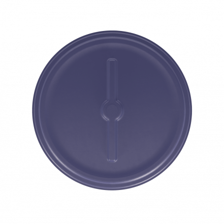 Бочка пластиковая пищевая с крышкой, 205 л, фиолетовый [БП205/04]