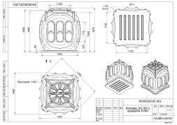 Колодец КС-5М с крышкой D780
