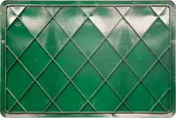 Ящик пластиковый сплошной, 600×400×120 мм, 22 л, зелёный [704.03.01 м]