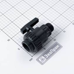 Кран шаровый G1 пластик Astore ВР-НР