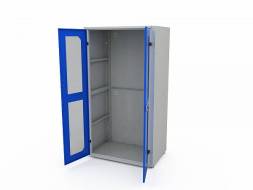 Корпус шкафа для инструментов ДВК MODUL XL с дверями со смотровыми окнами