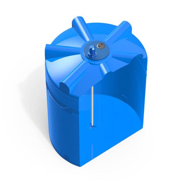 Емкость V 6000 литров с пропеллерной мешалкой