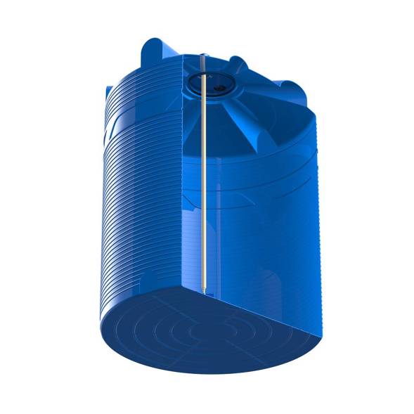 Емкость V 6000 литров с пропеллерной мешалкой