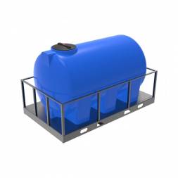 Емкость H 3000 л в обрешетке