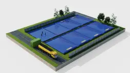 Емкость мягкая ПВХ 25 кубов для КАС красный