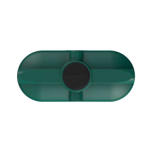 Емкость пластиковая прямоугольная для хранения воды, жидкостей и дизельного топлива, 1000 л, зеленый [TSN1000S2]