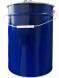 Ведро металлическое, ВМо 25с, 25 л, крышка-обруч, синий [5055]
