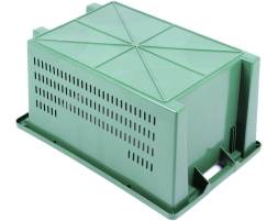 Пластиковый ящик 600х400х300 конусный с перфорацией стенок