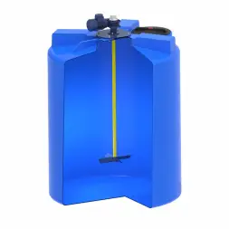 Емкость T 3000 синий с лопастной мешалкой