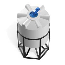 Емкость K 2000 литров с лопастной мешалкой