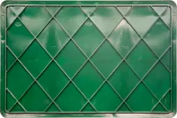 Ящик пластиковый перфорированный, 600x400x180 мм, 35 л, зеленый [706.02.01 м]