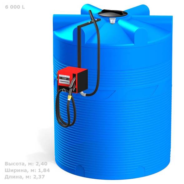 Мини АЗС V 6000 БелАК - раздаточная колонка со счетчиком