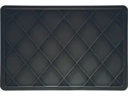 Ящик пластиковый сплошной, 600×400×180 мм, 35 л, серый [706.02.02]