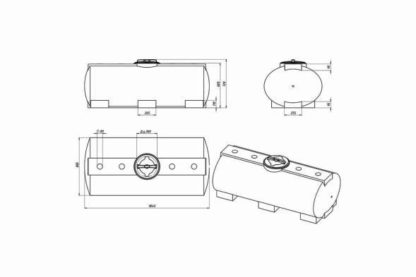 Емкость ЭВГ 750 л