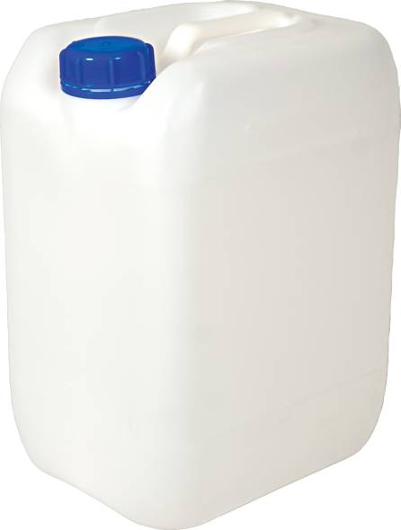 Канистра пластиковая, 30 л, белый [4073]