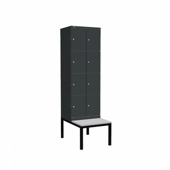 Шкаф ДиКом УНО-324(RAL 7016+RAL 7016) [ ER-00031419 ]