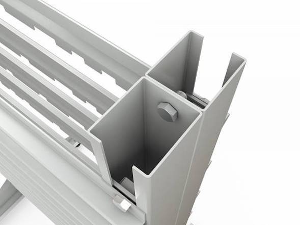 Стеллаж для пластиковых лотков ДВК SORTEX двухсторонний 1800x1000x800.06