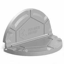 Крышка колодца «РОСА», серый