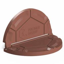 Крышка колодца «РОСА», коричневый