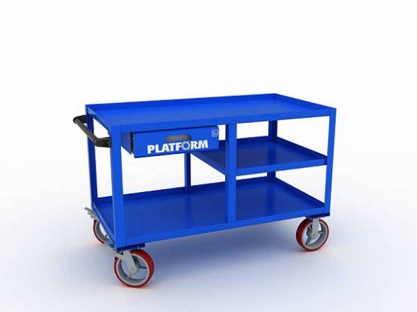 Тележка для инструментов ДВК PLATFORM 1300х700.002
