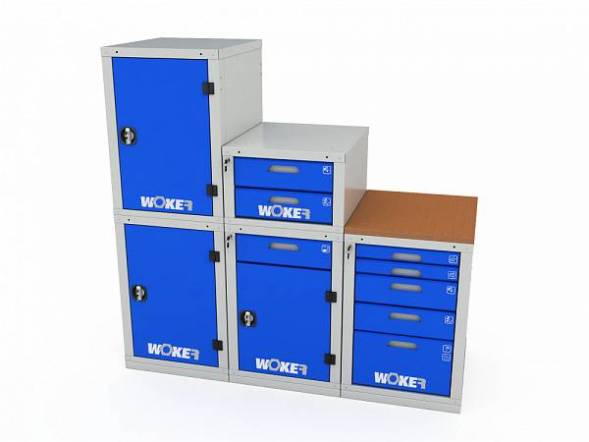 Тумба инструментальная модульная ДВК WOKER PRO 04 SF