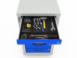 Тумба инструментальная модульная ДВК WOKER PRO 0103 S